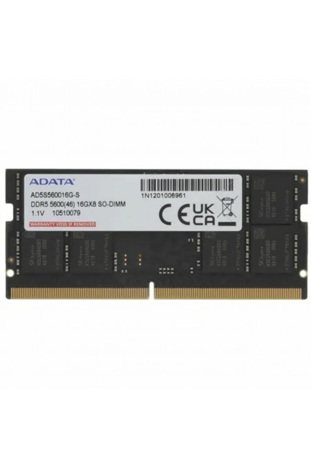 Оперативная память ADATA Memory 16 ГБ DDR5 4800 МГц (AD5S560016G-S) 2