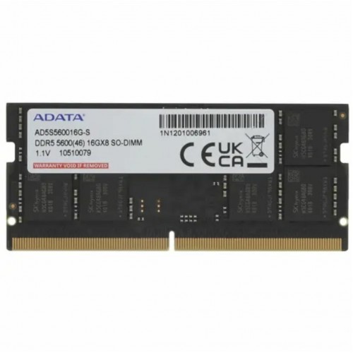 Оперативная память ADATA Memory 16 ГБ DDR5 4800 МГц (AD5S560016G-S) 2