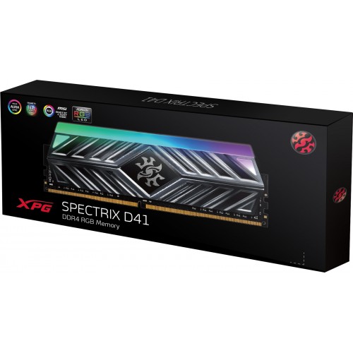 Оперативная память ADATA XPG 16 ГБ DDR4 3600 МГц DIMM CL18 (AX4U360016G18I-ST41) 8