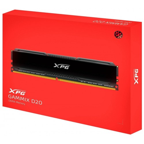 Оперативная память ADATA XPG Gammix D20 32 ГБ (16 ГБ x 2 шт.) DDR4 3600 МГц DIMM CL18 (AX4U360016G18I-DCBK20) 1