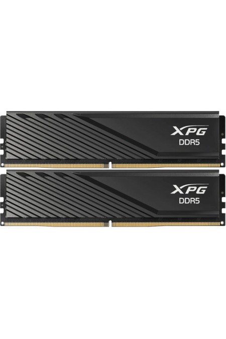 Оперативная память ADATA XPG Lancer Blade Black RGB 16 ГБ DDR5 5600 МГц DIMM CL46 (AX5U5600C468G-DTLABBK) 