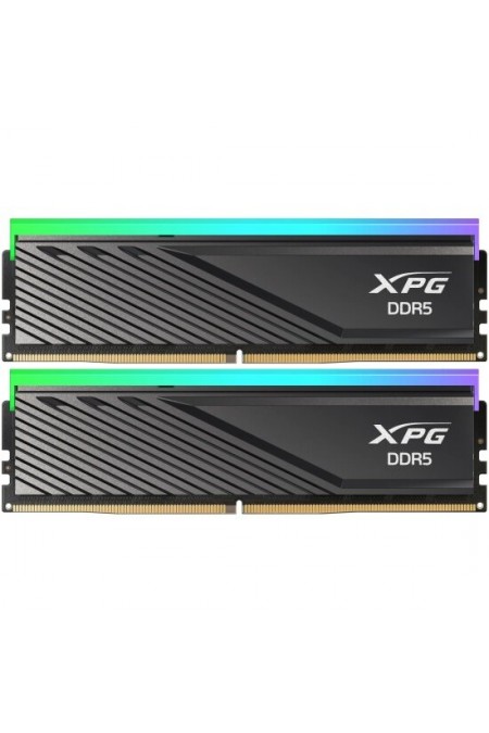 Оперативная память ADATA XPG Lancer Blade RGB Black 32 ГБ (16 ГБ x 2 шт.) DDR5 6000 МГц DIMM CL36 (AX5U6000C3616G-DTLABRBK) 