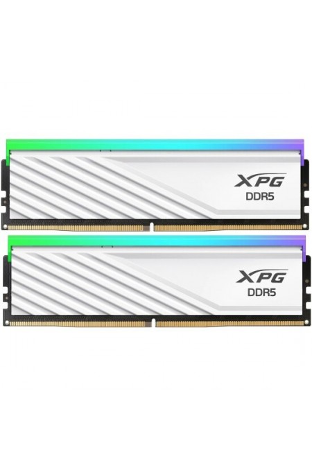 Оперативная память ADATA XPG Lancer Blade RGB White 32 ГБ (16 ГБ x 2 шт.) DDR5 6000 МГц DIMM CL36 (AX5U6000C3616G-DTLABRWH) 