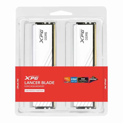 Оперативная память ADATA XPG Lancer Blade RGB White 32 ГБ (16 ГБ x 2 шт.) DDR5 6400 МГц (AX5U6400C3216G-DTLABRWH) 8
