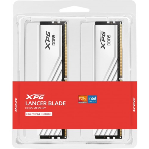 Оперативная память ADATA XPG Lancer Blade RGB White 32 ГБ (16 ГБ x 2 шт.) DDR5 6400 МГц DIMM (AX5U6400C3216G-DTLABWH) 4
