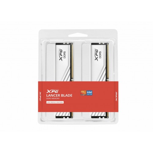 Оперативная память ADATA XPG Lancer Blade White 32 ГБ (16 ГБ x 2 шт.) DDR5 6000 МГц DIMM CL30 (AX5U6000C3016G-DTLABWH) 8