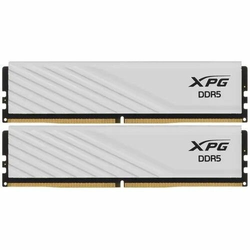 Оперативная память ADATA XPG Lancer Blade White 32 ГБ DR5 5600 МГц DIMM CL46 (AX5U5600C4616G-DTLABWH) 