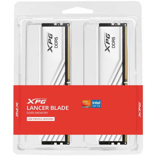 Оперативная память ADATA XPG Lancer Blade White 32 ГБ DR5 5600 МГц DIMM CL46 (AX5U5600C4616G-DTLABWH) 7