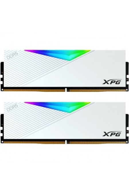 Оперативная память ADATA XPG Lancer RGB 32 ГБ (16 ГБ x 2 шт.) DDR5 6400 МГц (AX5U6400C3216G-DCLARWH) 