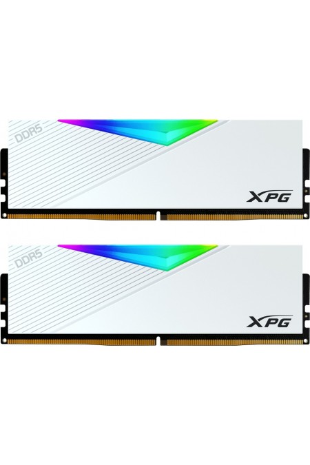 Оперативная память ADATA XPG Lancer RGB 32 ГБ DDR5 6400 МГц (AX5U6400C3232G-DCLARWH) 