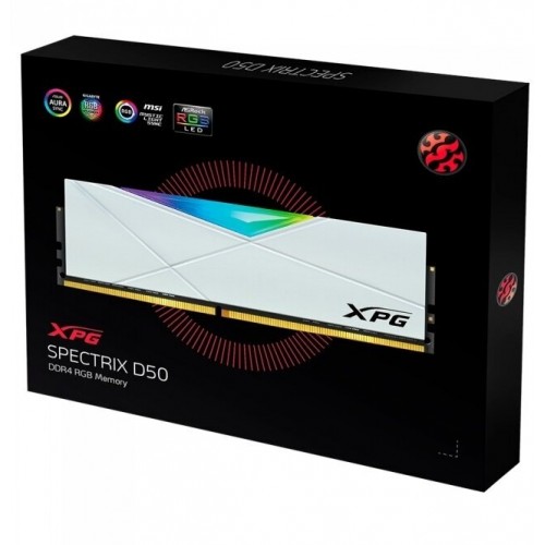 Оперативная память ADATA XPG Spectrix D50 16 ГБ (8 ГБ x 2 шт.) DDR4 3200 МГц DIMM (CL16 AX4U32008G16A-DW50) 5
