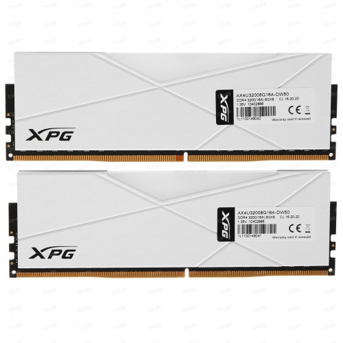 Оперативная память ADATA XPG Spectrix D50 16 ГБ (8 ГБ x 2 шт.) DDR4 3200 МГц DIMM (CL16 AX4U32008G16A-DW50) 8