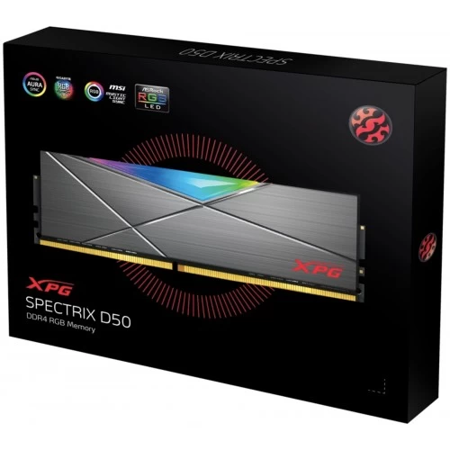 Оперативная память ADATA XPG Spectrix D50 8 ГБ DDR4 3600 МГц DIMM CL18 (AX4U36008G18I-ST50) 1