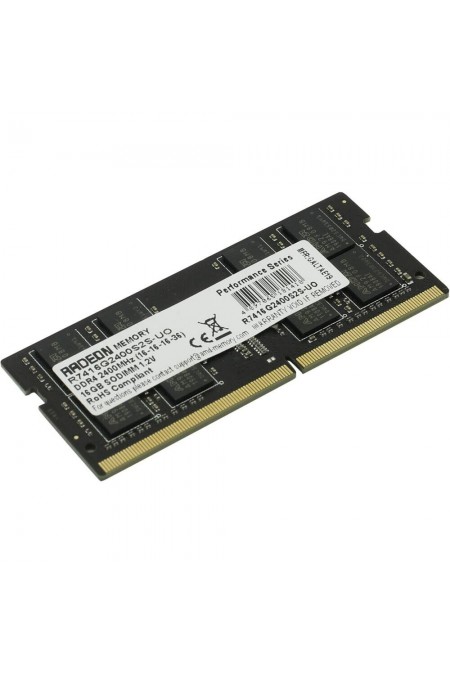 Оперативная память AMD 16 ГБ DDR4 2400 МГц SODIMM CL16 (R7416G2400S2S-U) 4