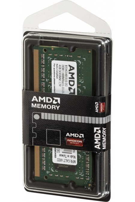 Оперативная память AMD 4 ГБ 1600 МГц DDR3 SODIMM CL11 (R534G1601S1S-UG) 2