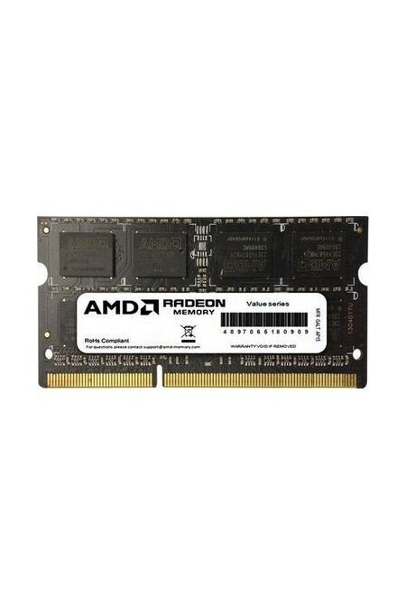 Оперативная память AMD 4 ГБ 1600 МГц DDR3 SODIMM CL11 (R534G1601S1S-UG) 5