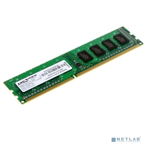 Оперативная память AMD 4 ГБ DDR3 1600 МГц DIMM CL11 (R534G1601U1S-UO) 8