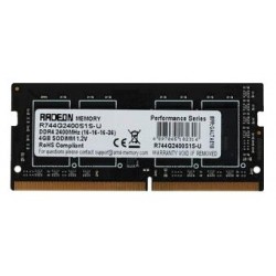 Оперативная память AMD 4 ГБ DDR4 2400 МГц SODIMM CL16 (R744G2400S1S-U)