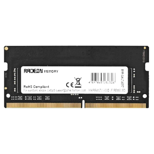 Оперативная память AMD 4 ГБ DDR4 2400 МГц SODIMM CL16 (R744G2400S1S-U) 6