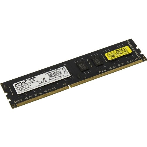 Оперативная память AMD 8 ГБ DDR3L 1600 МГц DIMM CL11 (R538G1601U2SL-U) 2