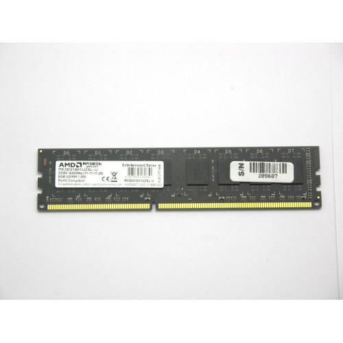 Оперативная память AMD 8 ГБ DDR3L 1600 МГц DIMM CL11 (R538G1601U2SL-U) 5