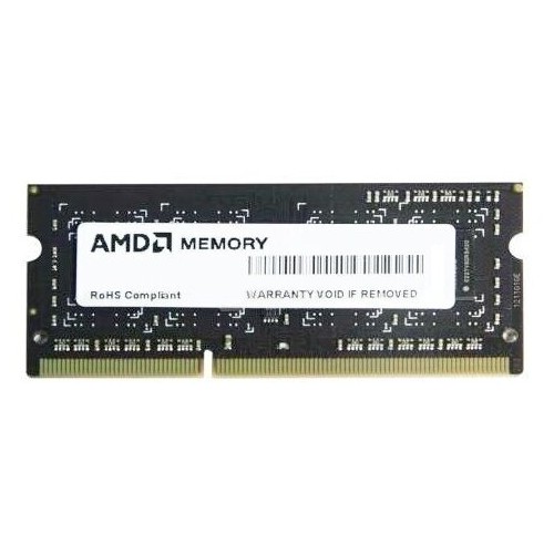 Оперативная память AMD 8 ГБ DDR3L 1600 МГц SODIMM CL11 (R538G1601S2SL-UO) 4