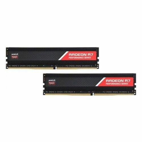 Оперативная память AMD R9 Gamers Series Black 16 ГБ (8 ГБ x 2 шт.) DDR4 3200 МГц DIMM CL16 (R9S416G3206U2K) 2