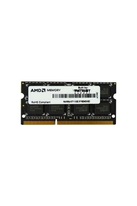 Оперативная память AMD Radeon R3 Value 8 ГБ DDR3 1333 МГц SODIMM CL9 (R338G1339S2S-U) 