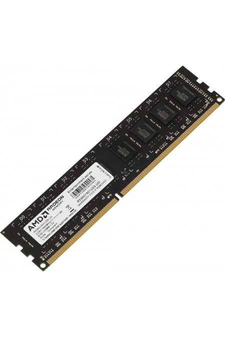 Оперативная память AMD Radeon R5 Entertainment Series 8 ГБ DDR3 1600 МГц DIMM CL11 (R538G1601U2S-UO) 