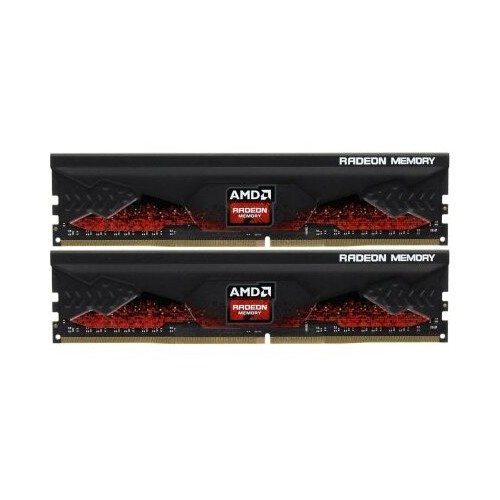 Оперативная память AMD Radeon R7 Performance 16 ГБ (8 ГБ x 2 шт.) DDR4 2666 МГц DIMM CL16 (R7S416G2606U2K) 