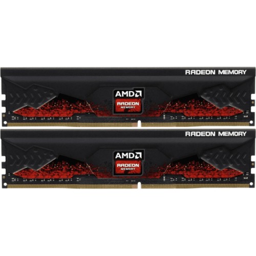 Оперативная память AMD Radeon R7 Performance 16 ГБ (8 ГБ x 2 шт.) DDR4 2666 МГц DIMM CL16 (R7S416G2606U2K) 2