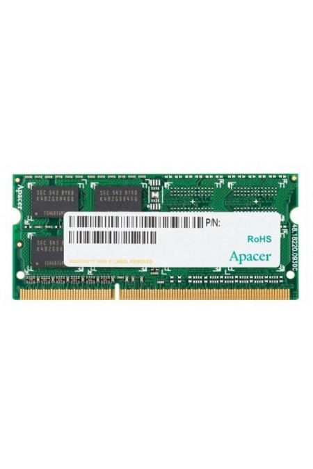 Оперативная память Apacer 4 ГБ DDR3 1600 МГц SODIMM (AS04GFA60CATBGC/DS.04G2K.KAM) 1