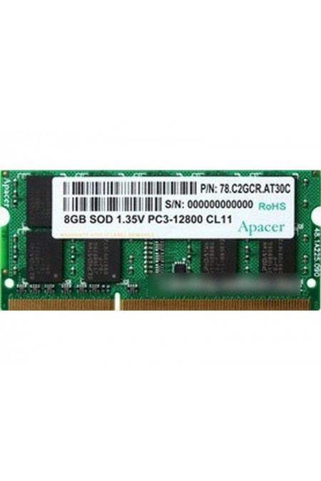 Оперативная память Apacer 4 ГБ DDR3 1600 МГц SODIMM (AS04GFA60CATBGC/DS.04G2K.KAM) 4