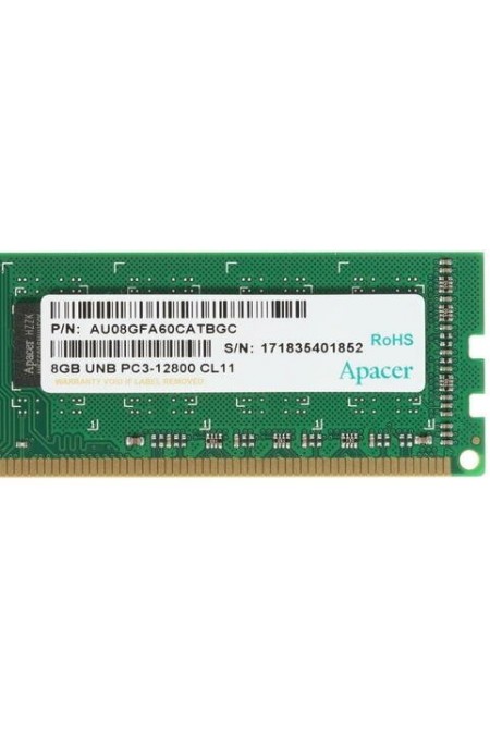 Оперативная память Apacer 8 ГБ DDR3 1600 МГц DIMM CL11 (DL.08G2K.KAM) 1