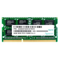 Оперативная память Apacer 8 ГБ DDR3 1600 МГц SODIMM CL11 (DS.08G2K.KAM)