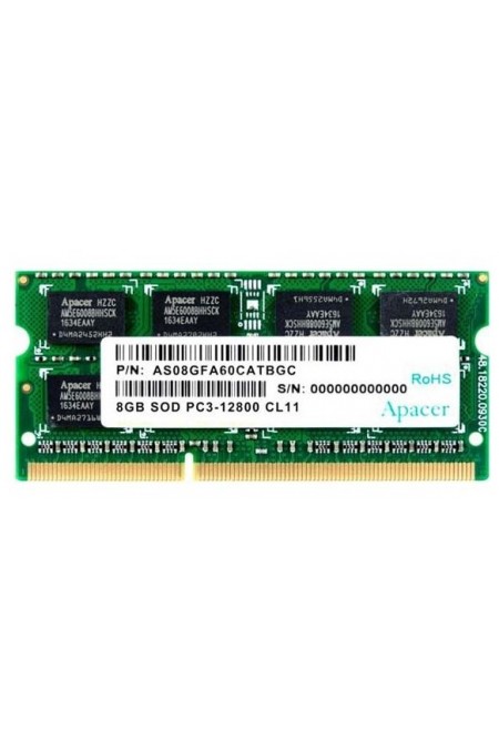 Оперативная память Apacer 8 ГБ DDR3 1600 МГц SODIMM CL11 (DS.08G2K.KAM) 
