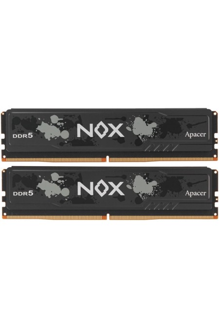 Оперативная память Apacer NOX 32 ГБ (16 ГБ x 2 шт.) DDR5 5200 МГц DIMM CL40 (AH5U32G52C522MBAA-2) 