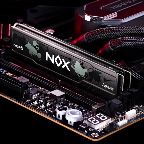 Оперативная память Apacer NOX Black 64 ГБ (32 ГБ x 2 шт.) DDR5 6000 МГц DIMM (AH5U64G60C622MBAA-2) 
