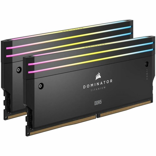 Оперативная память Corsair Dominator Titanium RGB Black 96 ГБ (48 ГБ x 2 шт.) DDR5 6600 МГц (CMP96GX5M2B6600C32) 2