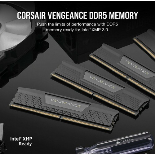 Оперативная память Corsair Vengeance 32 ГБ (16 ГБ x 2 шт.) DDR5 6000 МГц UDIMM CL30 (CMK32GX5M2B6000C38) 4