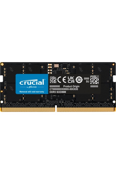 Оперативная память Crucial 16 ГБ DDR5 4800 МГц DIMM (CT16G48C40U5) 1
