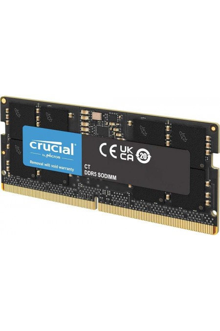 Оперативная память Crucial 16 ГБ DDR5 4800 МГц SODIMM (CT16G48C40S5) 2