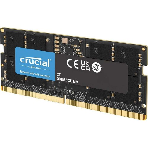 Оперативная память Crucial 16 ГБ DDR5 4800 МГц SODIMM (CT16G48C40S5) 2