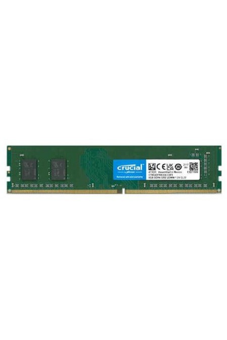 Оперативная память Crucial 8 ГБ DDR4 3200 МГц DIMM CL22 (CT8G4DFRA32A) 