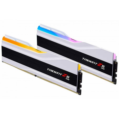 Оперативная память G.SKILL DDR5 TRIDENT Z5 RGB 64 ГБ (32 ГБ x 2 шт.) DDR5 6000 МГц DIMM CL30 (F5-6000J3040G32GX2-TZ5RW) 6