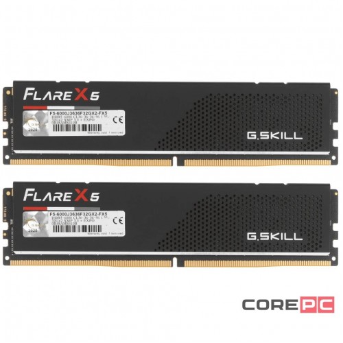 Оперативная память G.SKILL Flare X5 64 ГБ (32 ГБ x 2 шт.) DDR5 6000 МГц DIMM CL36 (F5-6000J3636F32GX2-FX5) 2