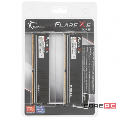 Оперативная память G.SKILL Flare X5 64 ГБ (32 ГБ x 2 шт.) DDR5 6000 МГц DIMM CL36 (F5-6000J3636F32GX2-FX5) 3