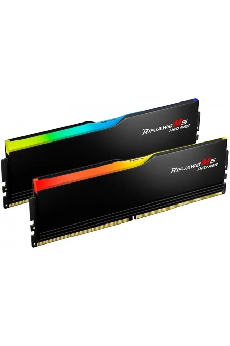Оперативная память G.SKILL Rip Jaws M5 Neo RGB 64 ГБ (32 ГБ x 2 шт.) DDR5 6000 МГц DIMM CL30 (F5-6000J3040G32GX2-RM5NRK) 1
