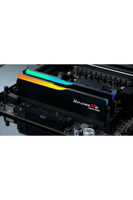 Оперативная память G.SKILL Ripjaws M5 Neo RGB 32 ГБ (16 ГБ x 2 шт.) DDR5 6000 МГц DIMM CL36 (F5-6000J3636F16GX2-RM5NRK) 3