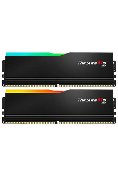 Оперативная память G.SKILL Ripjaws M5 RGB 64 ГБ (32 ГБ x 2 шт.) DDR5 6000 МГц CL30 (F5-6000J3040G32GX2-RM5RK) 